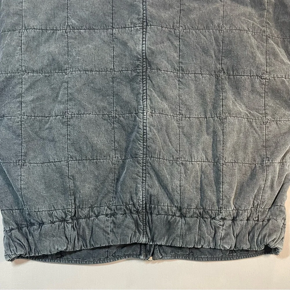 EXCELLENT Free People Black Dolman Quilted Bomber Jacket